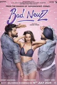 Bad Newz 2024 Watch Online And Download WEB-DL Hindi 480p 720p 1080p